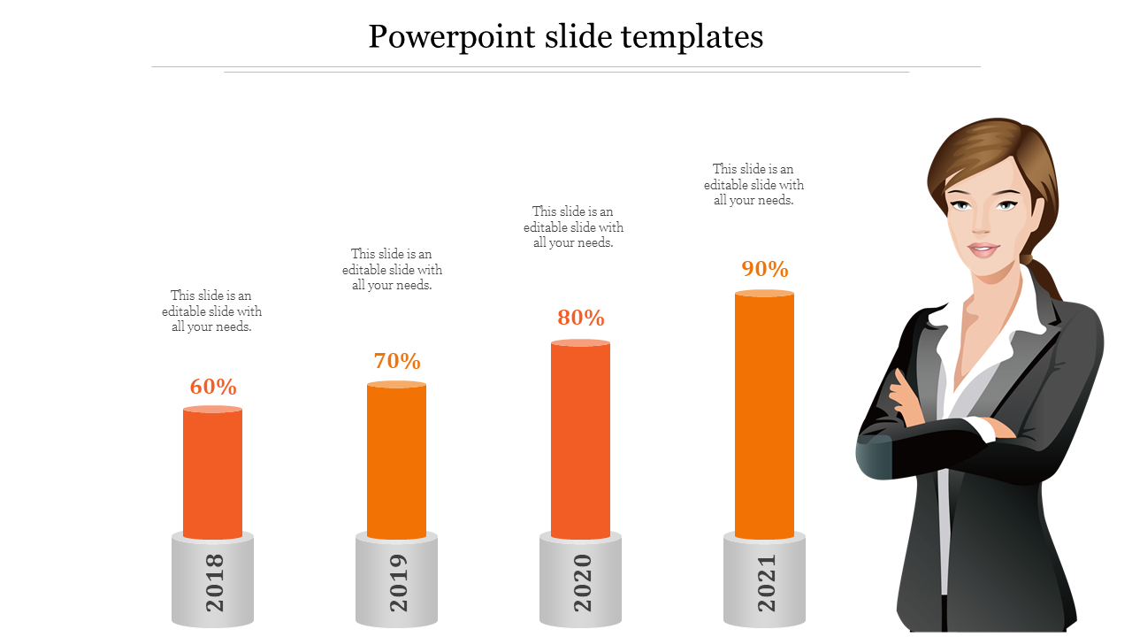 Free - Business Growth PowerPoint Slide Templates Presentation